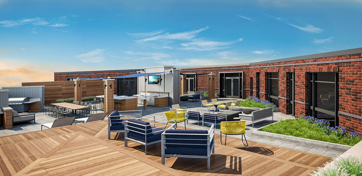 Outdoor at The Enclave, Jersey City, NJ, 07310
